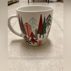 Starbucks 2017 Holiday Christmas Tree Mug 12 oz Red and Green Tree Mug